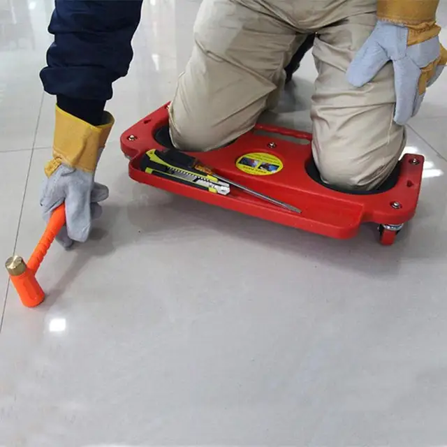 Gördülő Térdpárnák Védelmező Univerzális Kerék Térdvédő Pad Henger Ülés Öt Forgógörgővel Mászó Térdpárna - Image 2