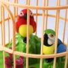 Singing&Chirping Bird In Cage Realistic Sounds&MovementsSinging Chirping Bird Toy In Cage Realistic Sounds Movements Activated 4