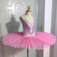 Black Ballet Tutu Skirt For Children's Swan Lake Costumes Kids Belly Dance Clothing Stage Performance Dress - Image 6