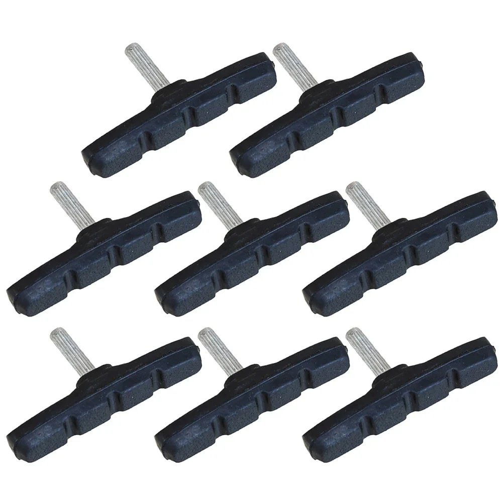 Bike Brakes Pads Set Brakes Kit Road Mountain Cycle Bicycle Rubber V-Brake Blocks Shoes Hex Nut Tools Shims