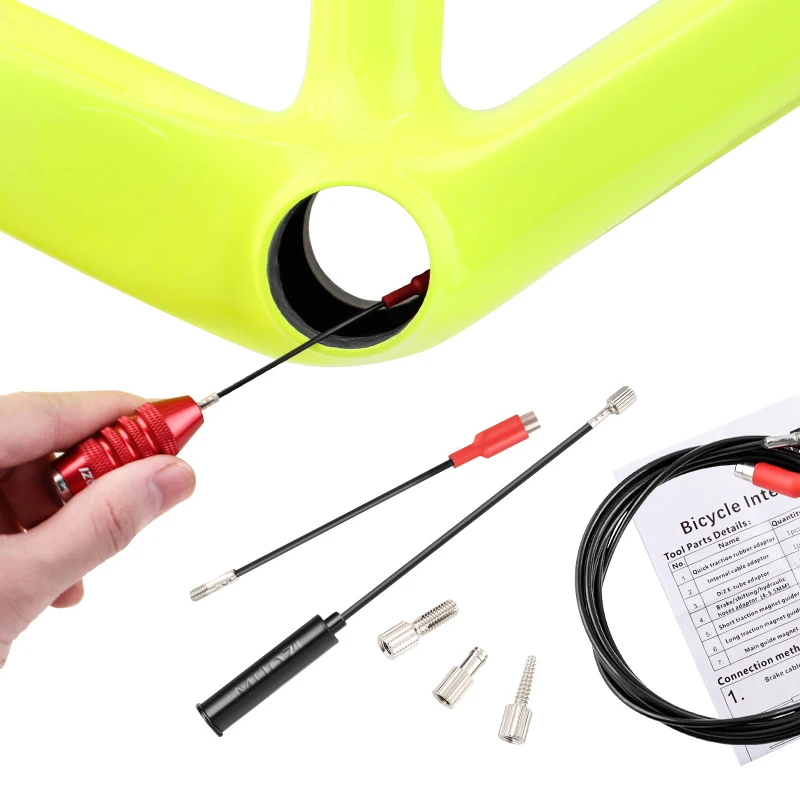 MUQZI Internal Cable Routing Kit Bike Carbon Aluminum Titanium
