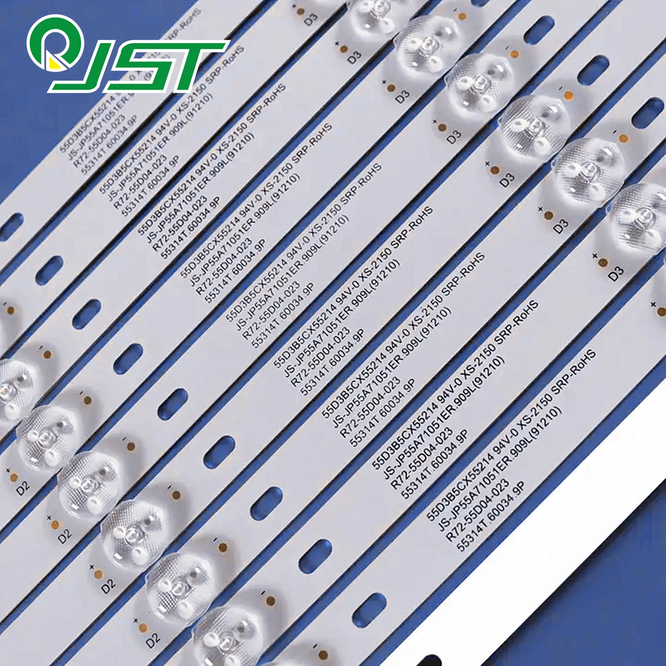 10pcs/Kit LED Strips K55DLJ10US 55D3B5CX55214 JS-JP55A71051ER.909L (91210) R72-55D04-023 553141T.60034.9P HV550QUB-F84
