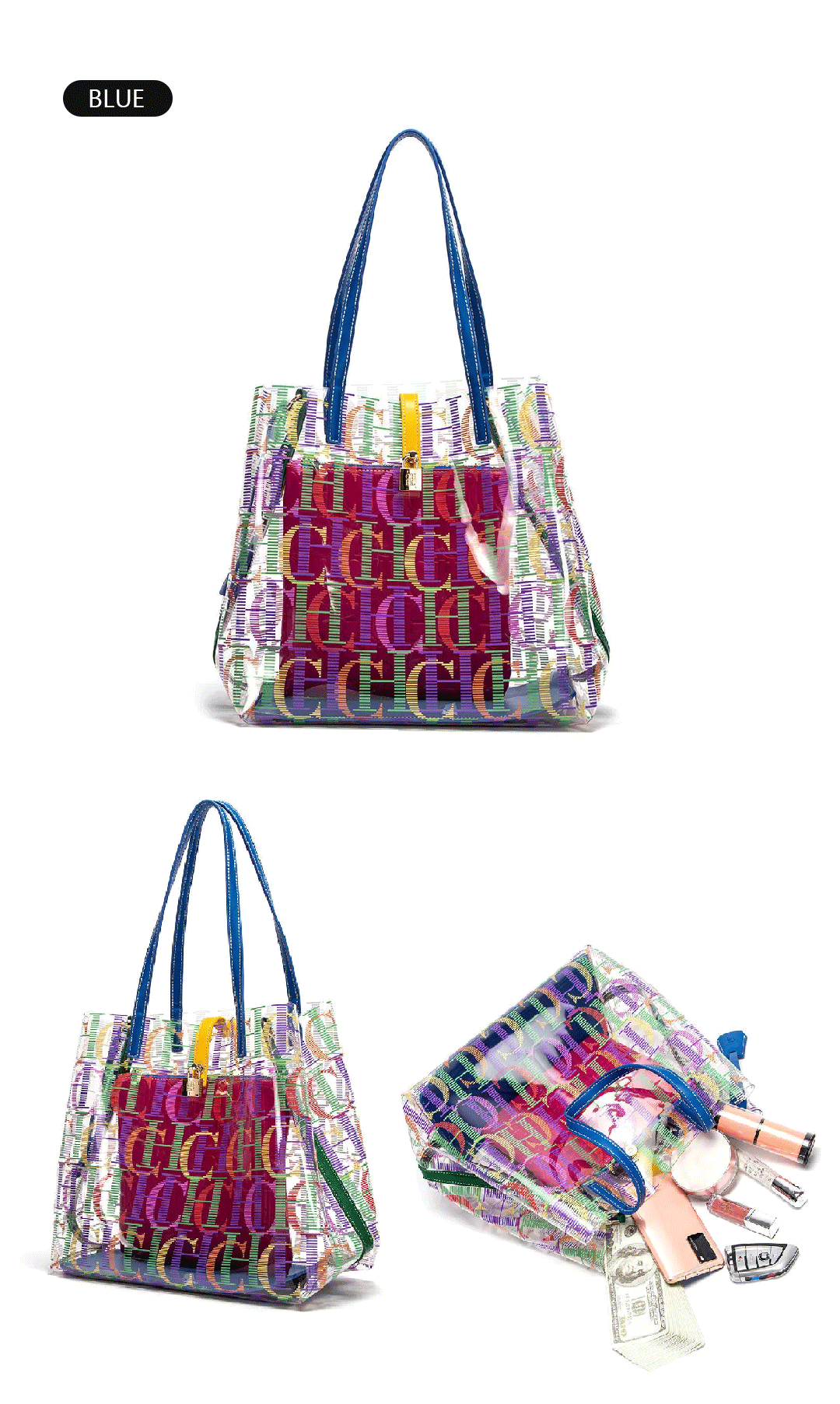 Beach holiday styling with CH bucket tote