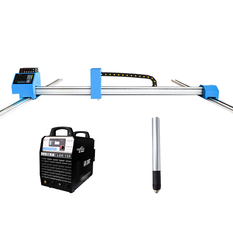 

Bilateral Gantry Cnc Plasma Dual Drive Feet Cutting Machine Compare To Huayuan LGK Cutting Power 120A 160A