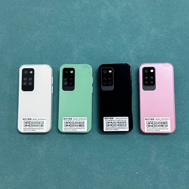 SOYES Mi12 Mini Smartphone 2,5 pulgadas MTK 1GB RAM 8GB ROM 5MP Cámara Tarjeta SIM Dual WCDMA 3G Mp4 Bluetooth WIFI Android teléfono móvil