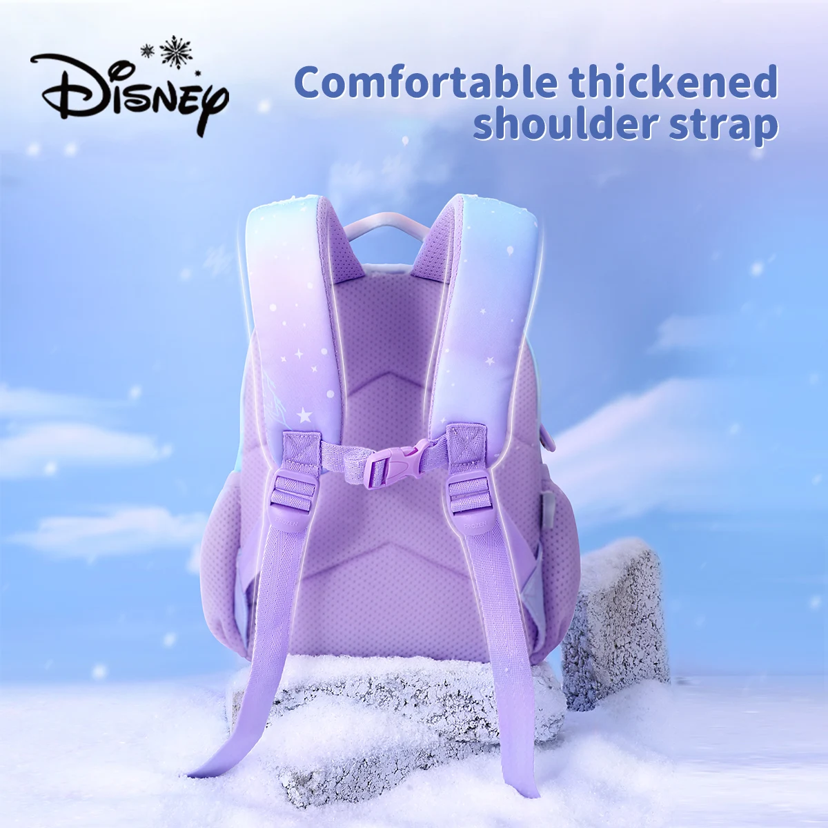 Disney Toddler Backpack: Frozen Princess Elsa Backpack for Little Girls - Lightweight Large Capacity School Bag for Nursery 6