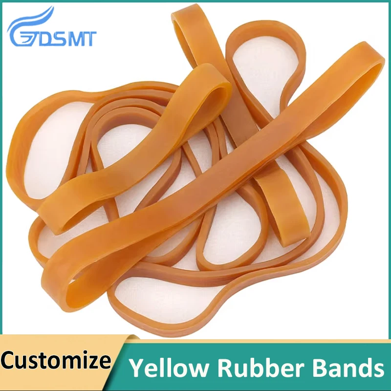 Strong Elastic Natural Rubber Bands 3mm Thick 30-60mm C. Extra Large Heavy  Duty