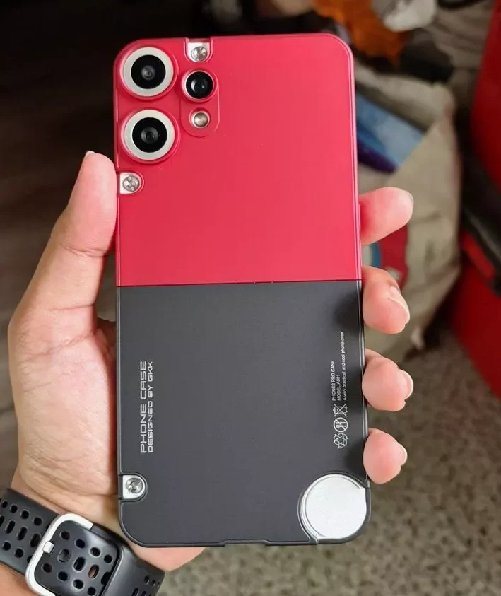 Sleek Ultra-Thin Detachable Hard Case with Lens Protection