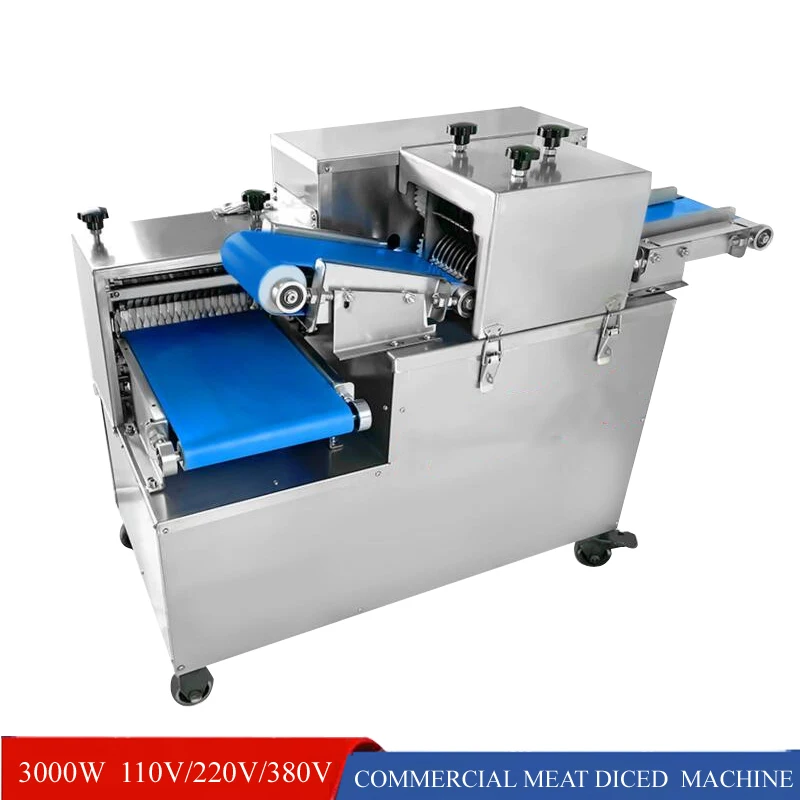 

Large Commercial Chicken Meat Diced Machine For Cutting Pork Beef Duck Meat Cutting Machine