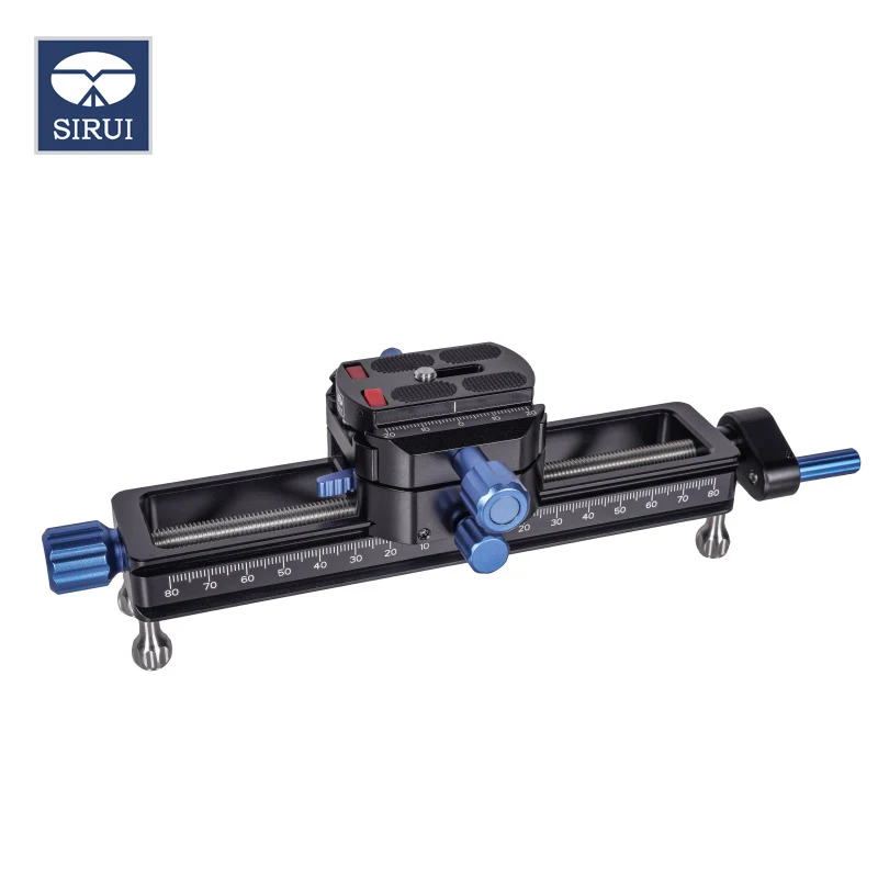 Macro Focusing Rail SIRUI MS-18 Quick Adjustment 360 Degree Rotating Clamp Max Load Bearing 10kg