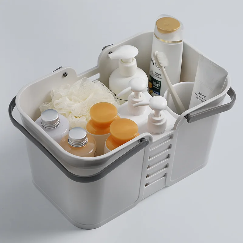 Soft Body Bath Basket Storage Baskets Bathtub Organizer Bags Plastic Wash Baskets  Shower Baskets Bathroom Accessories