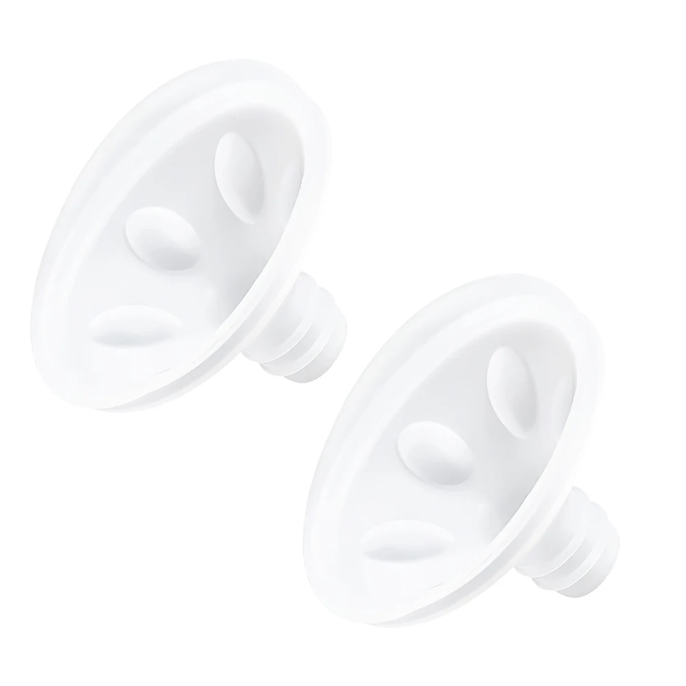 2pcs Breast pump accessories Silicone Flange Inserts for 24mm Electric Breast Pump Shield Skin-friendly Silicone Massage Cushion