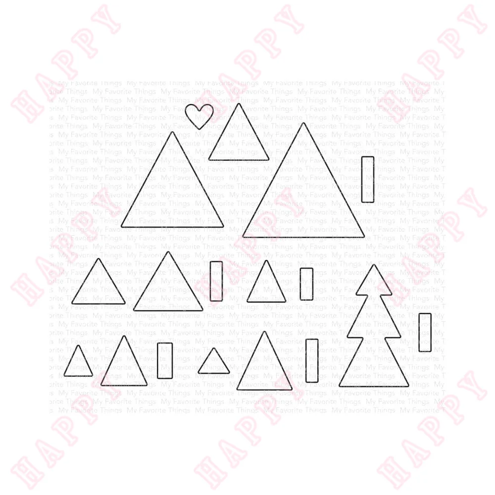 

New Cool Christmas Trees Metal Cutting Dies Scrapbook Diary Decoration Paper Craft Embossing Template DIY Greeting Card Handmade