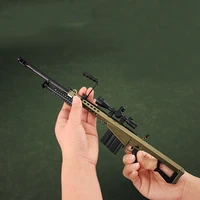 1/3 14 inches Model Barrette Full Metal Model Toy Gun Model Mini Sniper Rifle Mini 2
