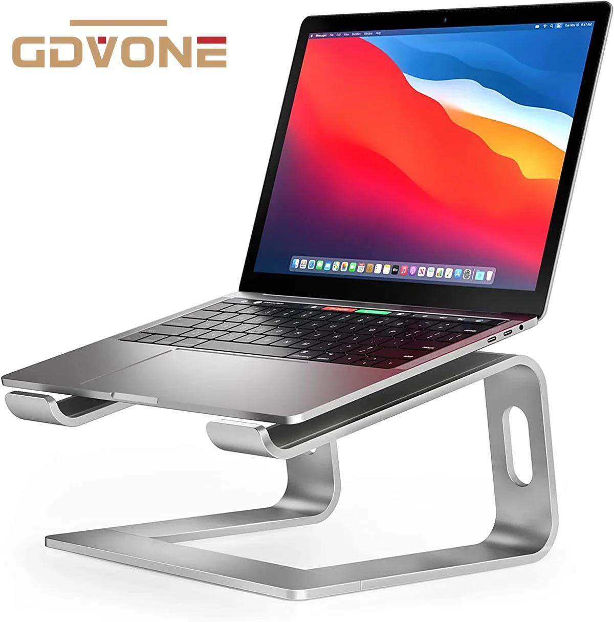 Laptop Stand Ergonomic Aluminum Detachable Riser Compatible with MacBook Air Pro laptop stand