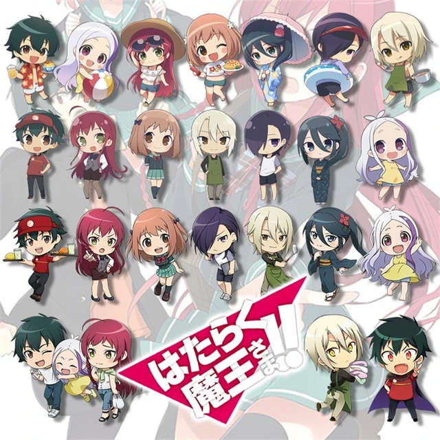 The devil is a part timer: the characters in this anime are