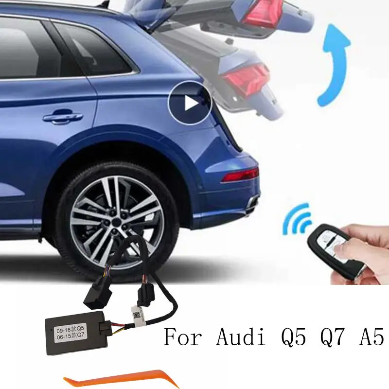 

For Audi Q5 Car Electric Tailgate Liftgate Trunk Rear Door Assist System Original Key Remote Control Closing Trunk Lock Module