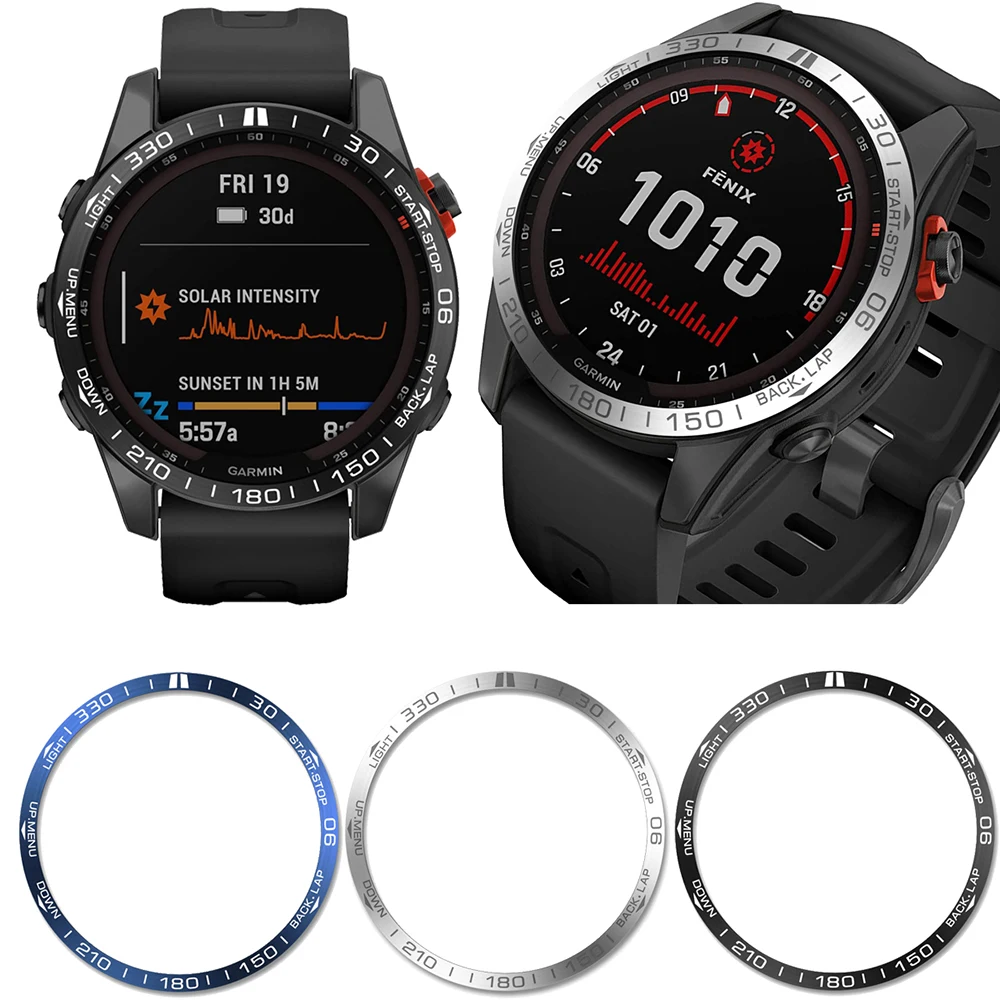 Stainless Steel Adhesive Bezel Ring Protective Cover