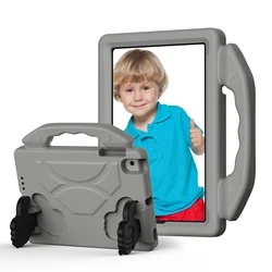 Children's Shockproof EVA Protective iPad Mini Case with Stand and Handle - Durable & Lightweight Design - iPad mini 6 8.3in (GRAY)