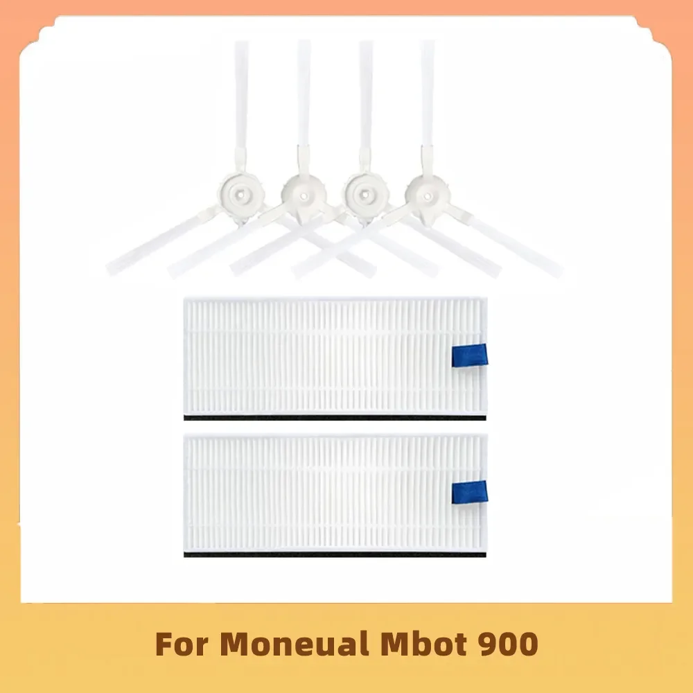 For Moneual Mbot 900 Vacuum Cleaner Spare Parts Accessorie Good Performance High Quality Hepa Filter Side Brush