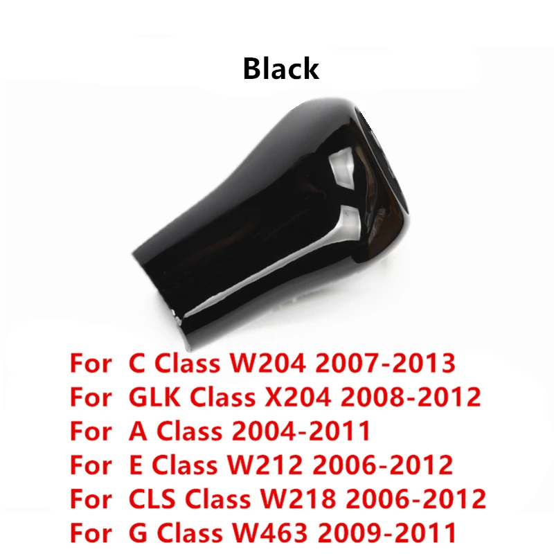 Autocollant Couvercle Levier Vitesse Carbone Pour Mercedes Classe A C E G GLS - W204 W212 - Stylé & Facile à Poser
