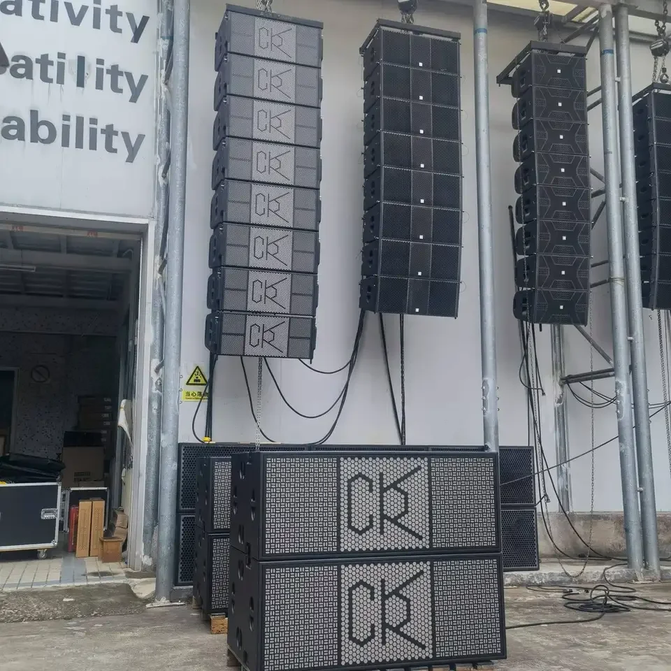 High Quality Professional Stage Sound Audio System 12 Inch Three-way Line Array Speaker