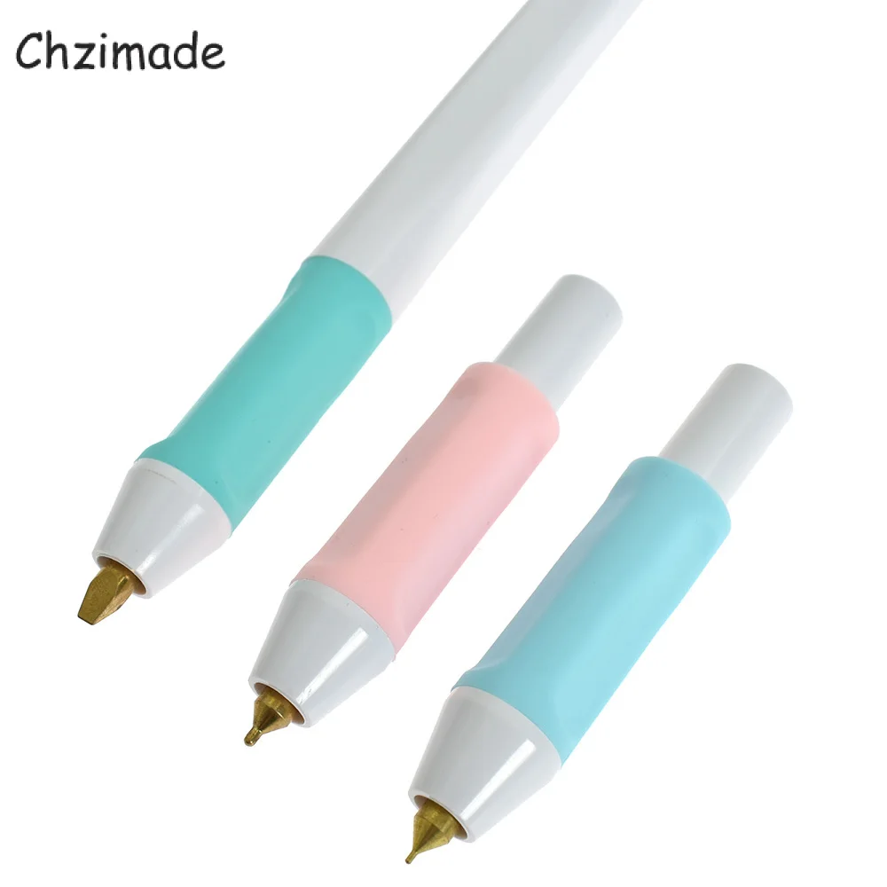 USB Heating Hot Stamping Foil Pen Set for Paper Leather Convertible Head Heat Actived Gold Foil Pen Diy Scrapbook Craft heating foil pen set