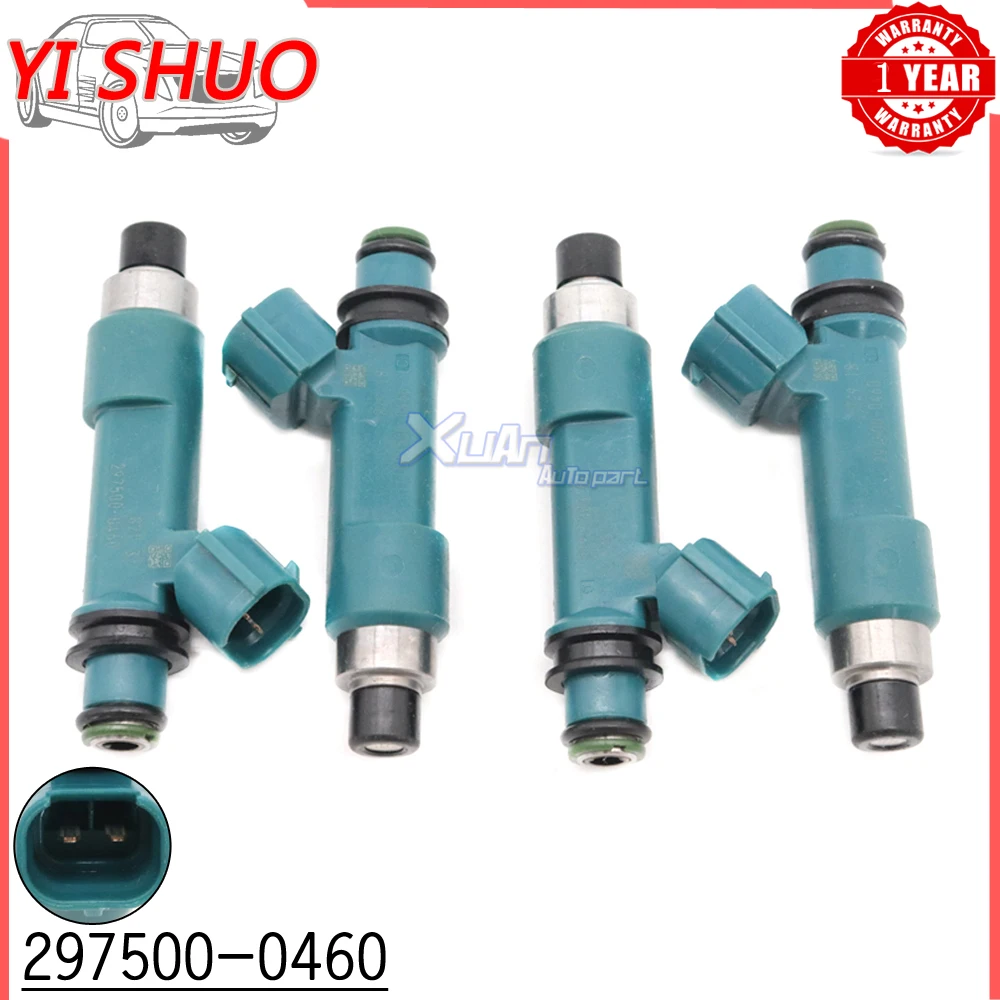 

Car 4pcs New Fuel Injectors Nozzle 297500-0460 For Mazda 2 For Ford Fiesta 2011-2014 1.5L L4 2975000460