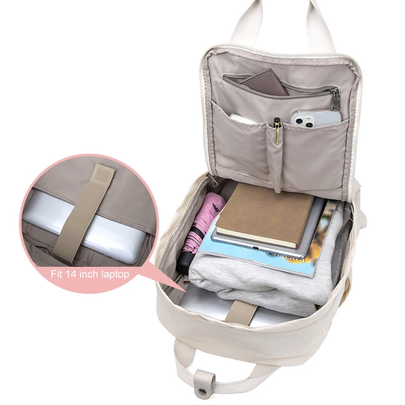 YFZ  2022 Women Backpack Fashion,14 Inch Laptop Daypack Lightweight for College Travel Work for  Ladies and Girls