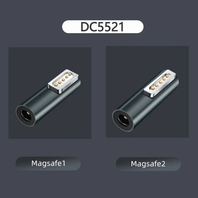 Adaptador para Macbook Magsafe Magsafe tipo c Cabo Magnético para Macbook Pro ar Usb c Fêmea Carregamento Rápido Plugue Conversor - Imagem 3