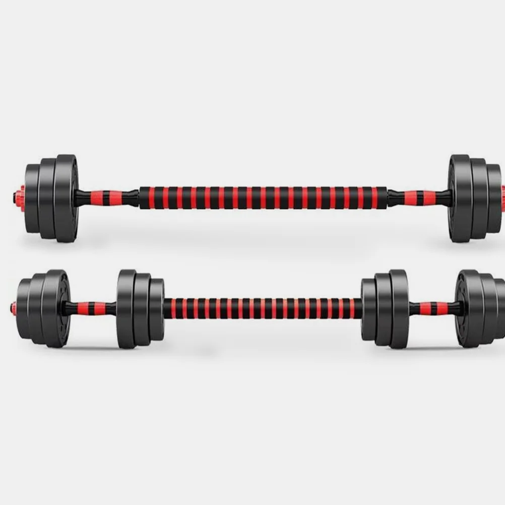 Barbell Bar 40cm Dumbbell Connecting Rod With Nuts Gym Equipment
