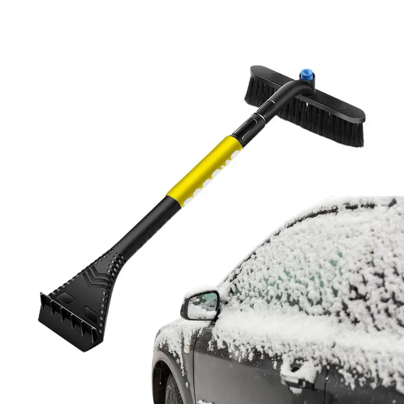 

Car Snow Brush Extendable Cleaning Removal Shovel Scraper Winter Auto Brushes Windshield Deicer Remover Tools Wash Defroster