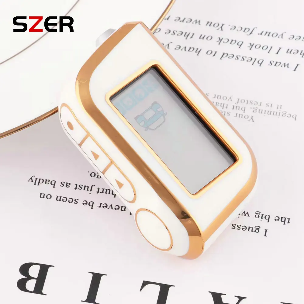 TPU Car Key Case Shell Fob For Starline A91 A61 B9 B91 B6 B61 V7 Russian Two Way Version LCD 2 Way Alarm Keychain Cover key case cover key case car key shell flip key fob shell