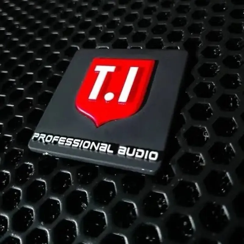 Make светильник aluminum для вывески, вывеска OEM LOGO Nameplate для аудио усилителя динамика громкоговорителя 60*60 мм 50*50 мм 40*40 мм