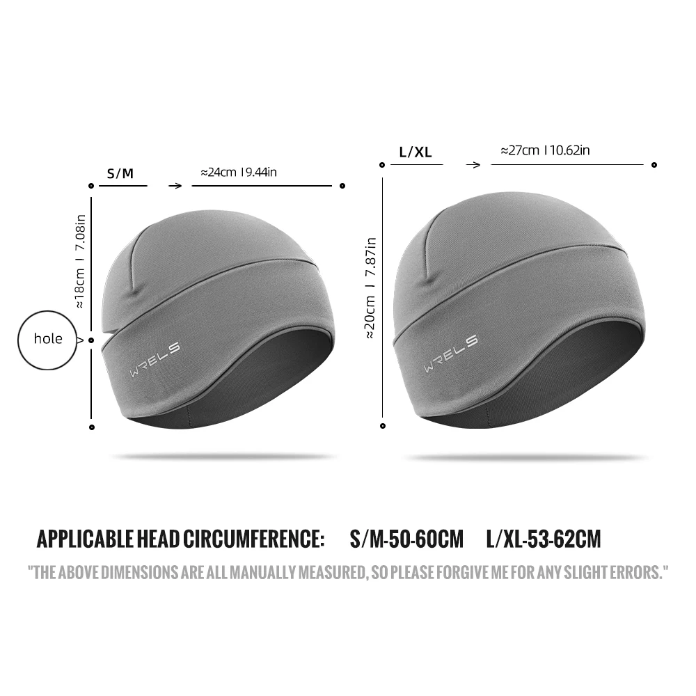 WRELS Winter Running Skull Cap Lightweight Beanies Hats Snug Fitting with Ear Flap Thermal Skiing Outdoor Warm Colored Women Men