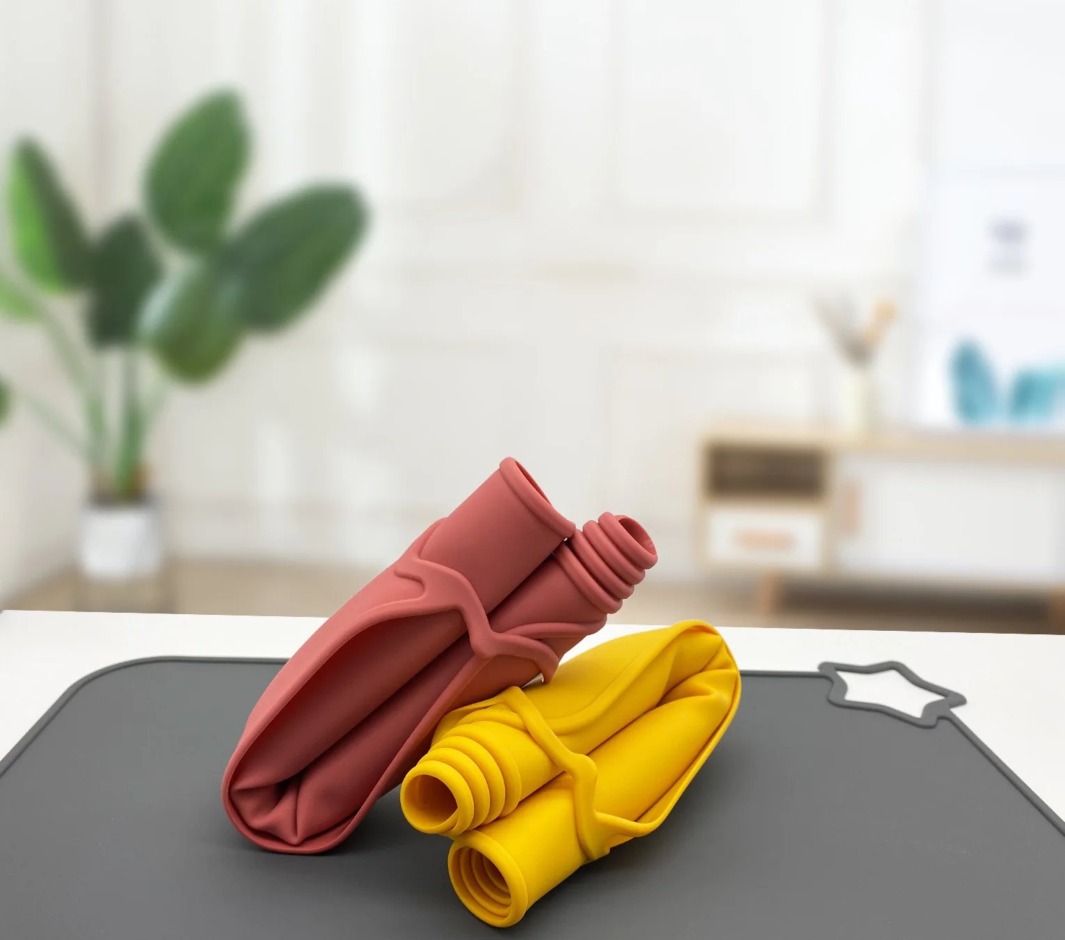 1PCS Silicone Placemats Children Infants Food Grade Feeding Table Mats Food Grade Anti-scalding Anti-slip Mats