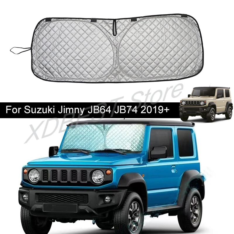 Для Suzuki Jimny 2019, 2020, 2021, 2022, JB64, JB74, переднее лобовое стекло автомобиля, задняя крышка, аксессуары для интерьера автомобиля Для Suzuki Jimny 2019, 2020, 2021, 2022, JB64, JB74, переднее лобовое стекло автомобиля, задняя крышка, аксессуары для интерьера автомобиля