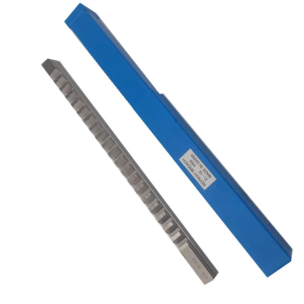 Push-Type Keyway Broach 16mm E Metric Size Broaches Broaching Tools for CNC Rout