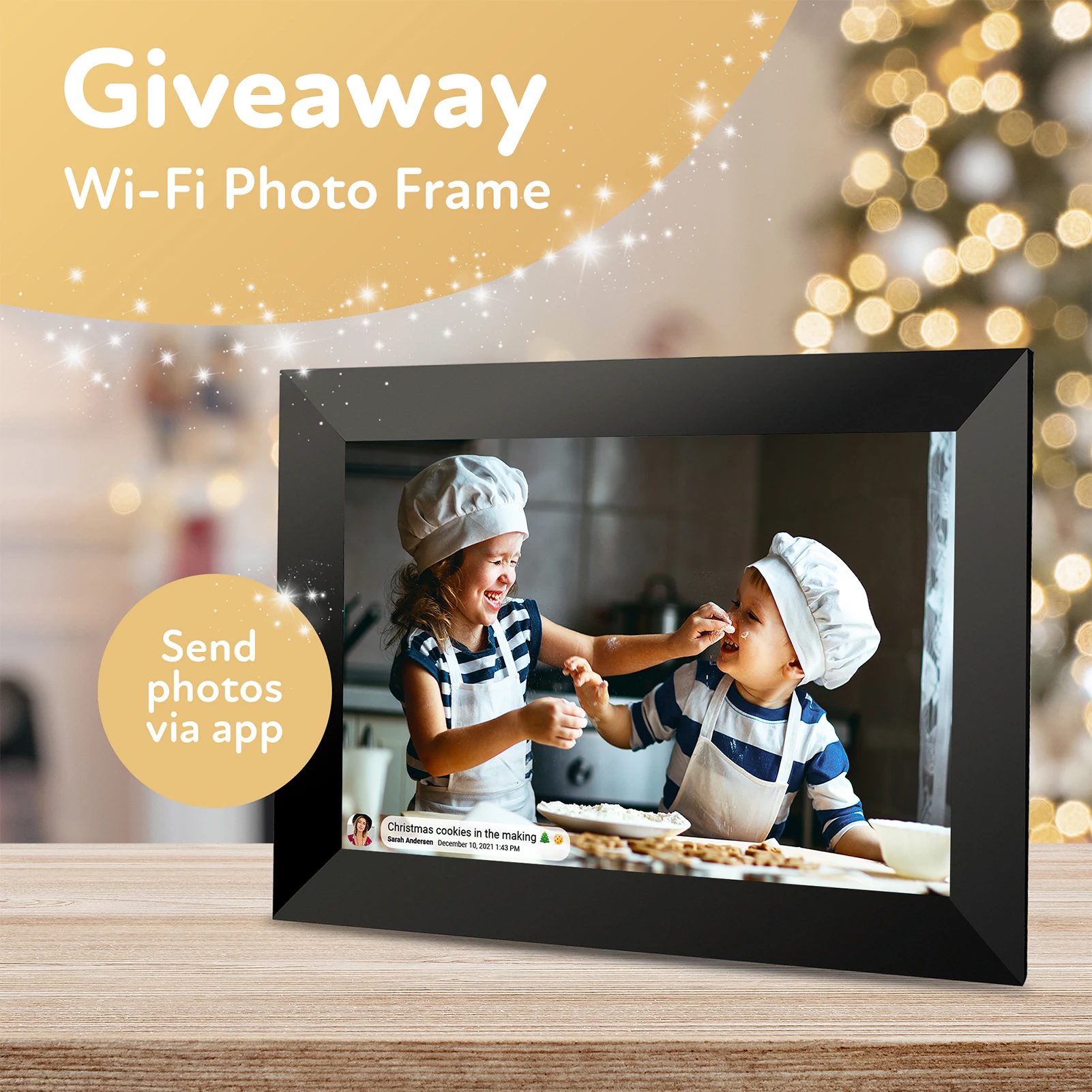 PRITOM WiFi Digital Photo Frame - 10.1 inch Digital Picture Frame HD IPS To PRITOM WiFi Digital Photo Frame - 10.1 inch Digital Picture Frame