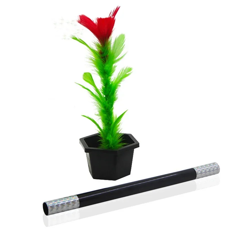 Magic Wand Flower Trick Set - Easy Vanishing Magic Toy for Kids  Adults