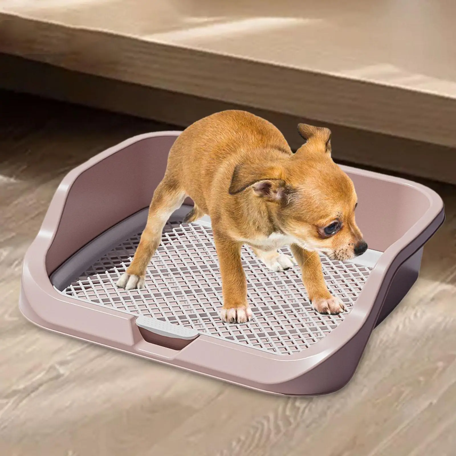 Dog Toilet Dog Potty Pad, Durable Mesh Training Toilet Potty Tray, Pet Training