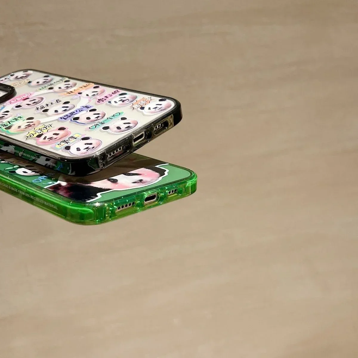 MagSafe Acrylic Panda Phone Case Cover for IPhone 11 12 13 14 15 Pro Max Case for IPhone 15 Pro Max