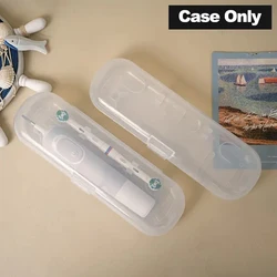 Portable Electric Toothbrush Travel Case - Secure & Lightweight (Transparent)
