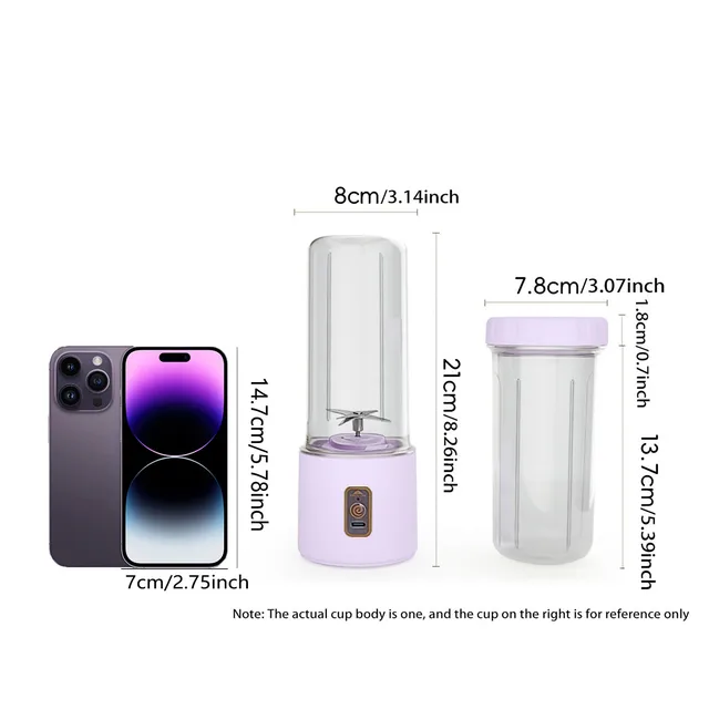 1pc Multi-Functional Juicer for Kids - Breakfast Buddy Juicer Machine for Healthy Smoothies and Juices 6