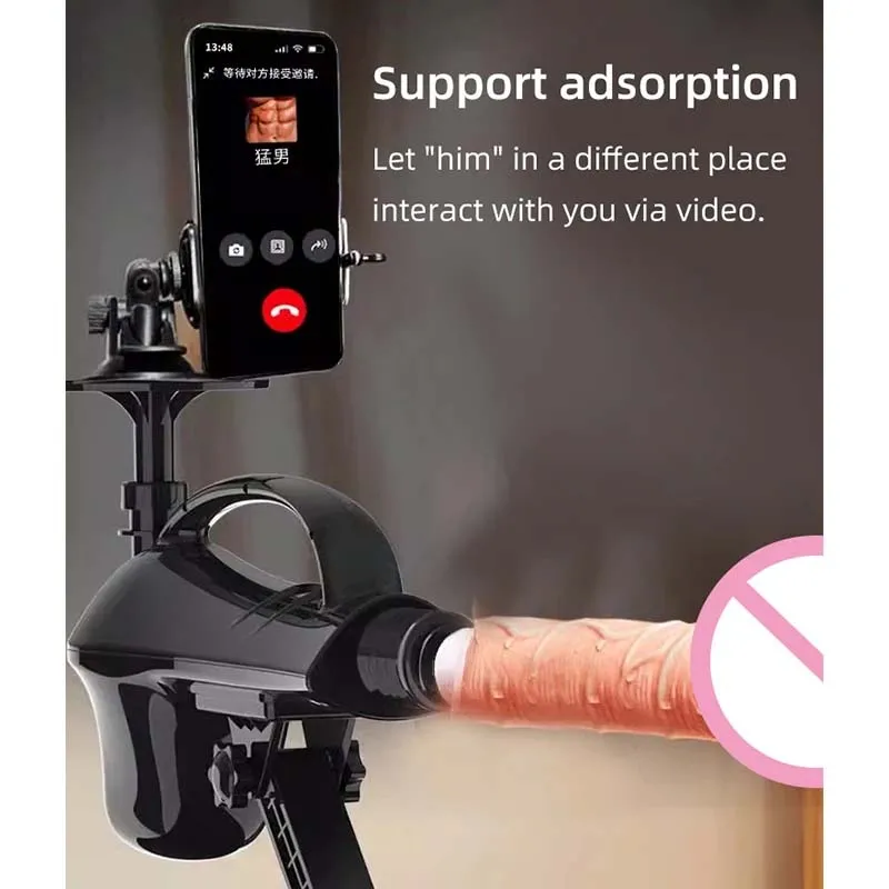 Full Automatic Telescopic Sex Machine DIY Female Sex Toy 3XLR Masturbation Machine Telescopic Dildo Vibrator