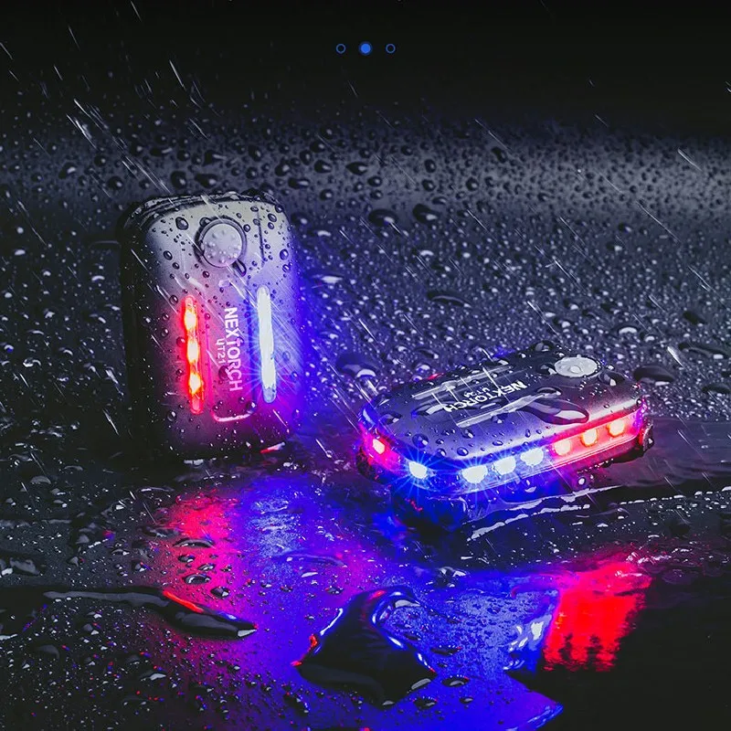 NEXTORCHUT21HeavyMotionSensorRedBlueBlasterLEDShoulder