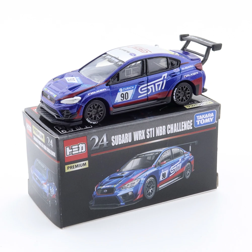 

Takara Tomy Tomica Premium 24 Subaru WRX STI NBR Challenge 1:62 AUTO Racing Car Motors Vehicle Diecast Metal Model New BoyToys