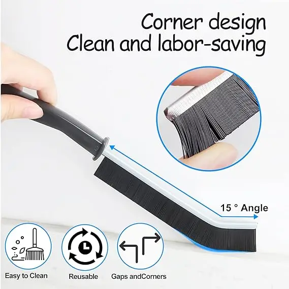 Kit 8 Spazzole Multiuso Per Pulizie Profonde - Per Cucina, Bagno, Finestre E Angoli Difficili - Foto 12