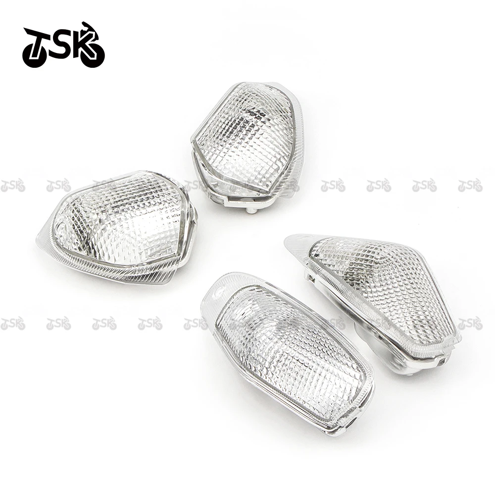 

For Kawasaki ZZR400 ZZR600 ZZR 400 600 ZX600E 1994-2004 Front & Right Turn Signal Light Lens Lampshade Cover Lamp Housing