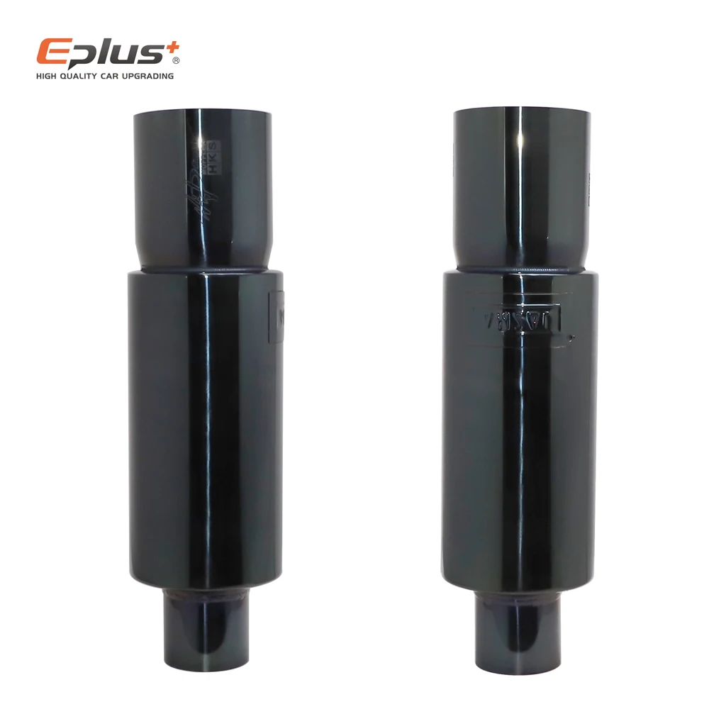 Car motorbike Exhaust systems Muffler Tip Universal Stainless steel ID 51MM 57MM 63MM outlet 90mm styling Silencer tail pipe motorcycle exhaust muffler car exhaust tail pipe